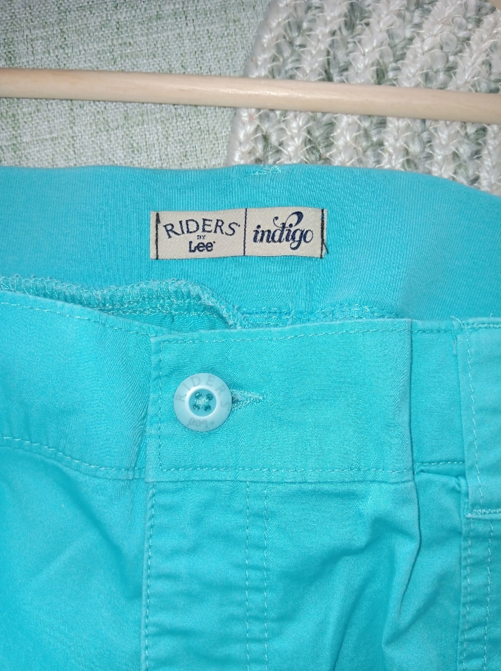 Riders by Lee Indigo Turquoise Pants